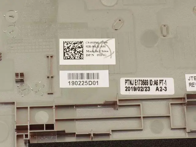 Alt view image 3 of 5 - New Dell OEM Inspiron 5480 Bottom Base Cover Assembly 93P6G