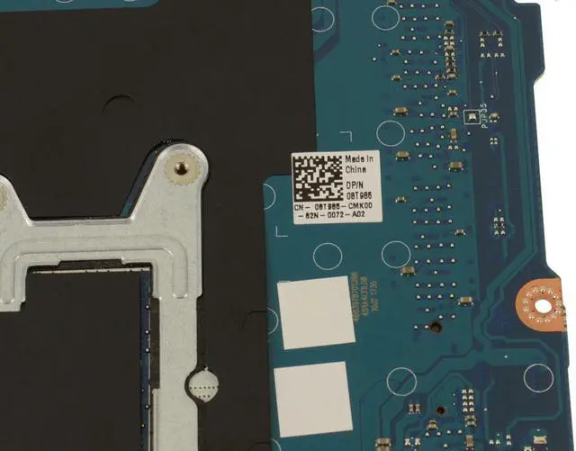 Alt view image 3 of 6 - Dell OEM Latitude 5580 Motherboard System Board Intel i5 Motherboard 8T985