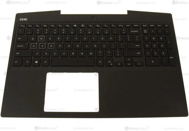 Main image of Dell OEM G Series G5 5500 Palmrest Keyboard Assembly RGB Laptop Keyboard YN62K