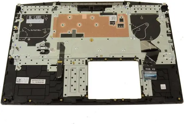 Alt view image 2 of 5 - Dell OEM G Series G5 5500 Palmrest Keyboard Assembly RGB Laptop Keyboard YN62K