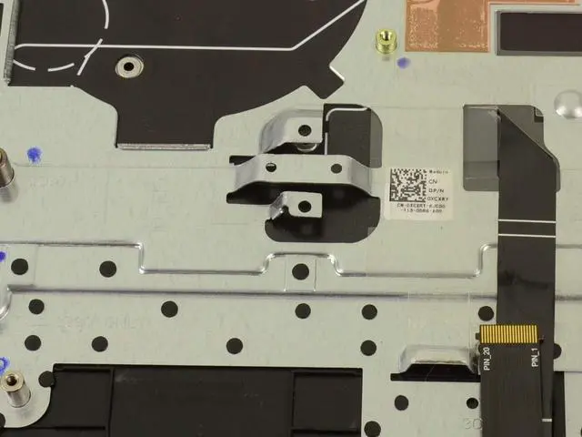 Alt view image 4 of 5 - Dell OEM G Series G5 5500 Palmrest Keyboard Assembly RGB Laptop Keyboard YN62K