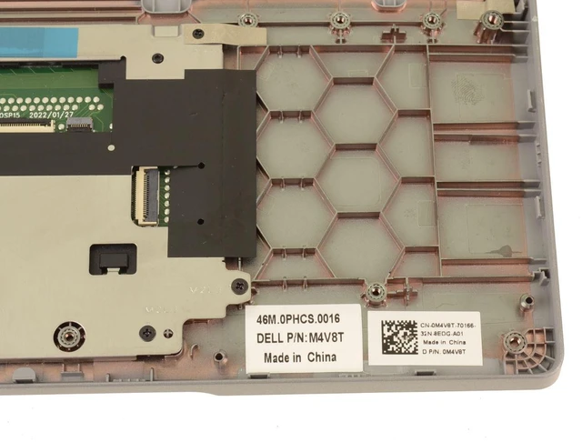 Alt view image 3 of 5 - Dell OEM Latitude 5530 Precision 3570 Palmrest Touchpad Assembly No SC M4V8T