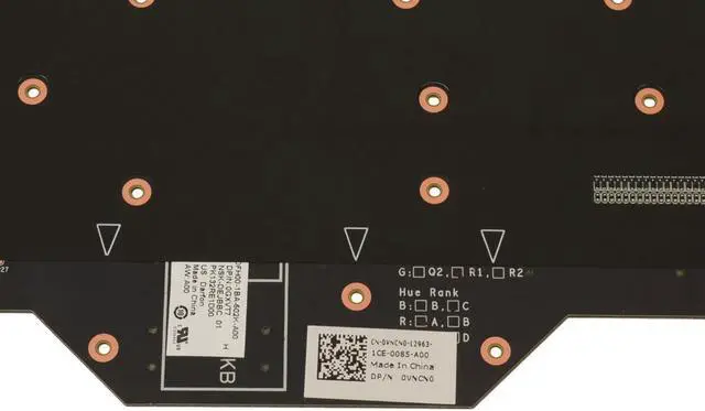 Alt view image 3 of 4 - OEM Alienware m17 R4 Mechanical Backlit Laptop Keyboard Laptop Keyboard VNCN0