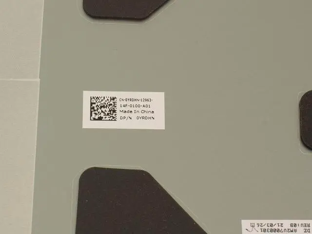 Alt view image 3 of 4 - Dell OEM Precision 7550 15.6" LCD Back Cover Lid Assembly LCD Back Cover YRDHN