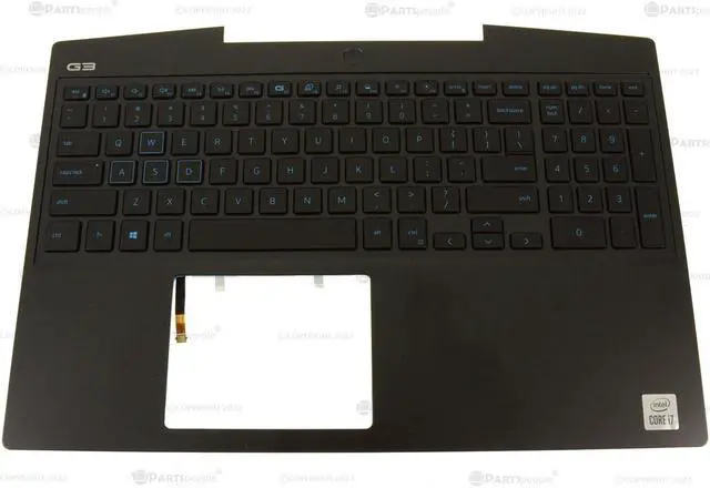 Main image of New Dell OEM G Series G3 3500 Palmrest Backlit Keyboard Assembly -PG3 Cell 359T3