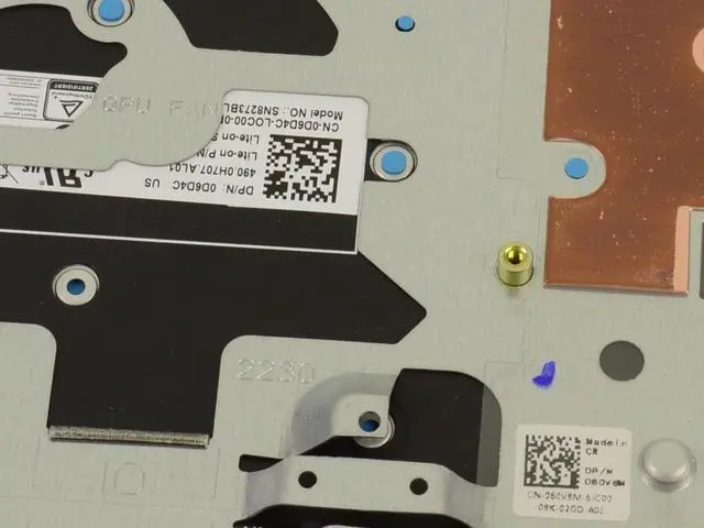 Alt view image 4 of 4 - New Dell OEM G Series G3 3500 Palmrest Backlit Keyboard Assembly -EG3 Cell 7VGW1