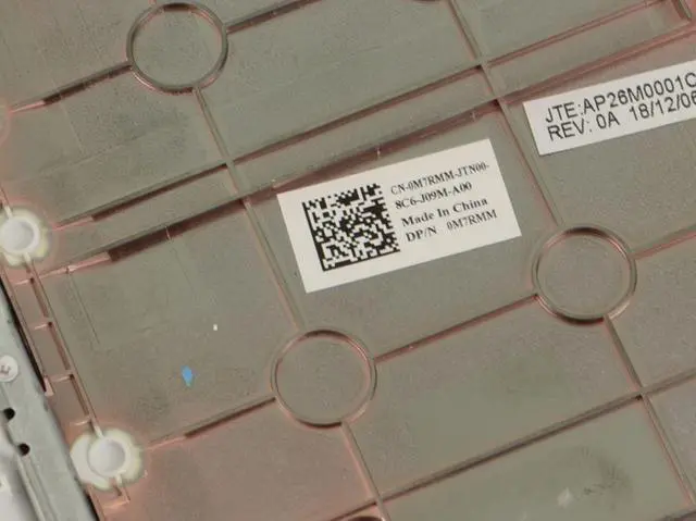 Alt view image 3 of 5 - New Dell OEM G Series G3 3579 Laptop Base Bottom Cover Assembly NO USB-C M7RMM