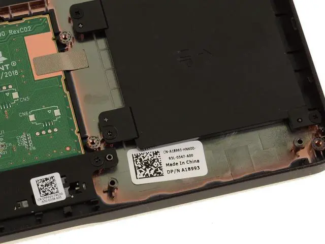 Alt view image 3 of 6 - Dell OEM Latitude 5510 Precision 3550 Palmrest Touchpad Touchpad Palmrest 3M9X0