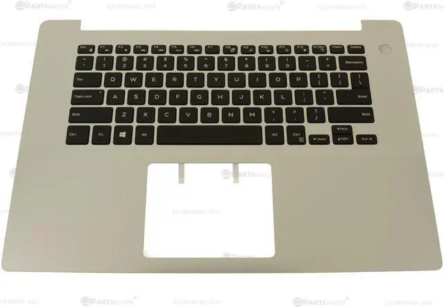 Alt view image 2 of 5 - New Dell OEM Inspiron 5580 5585 Palmrest Backlit Keyboard Assembly XT01X RF81W