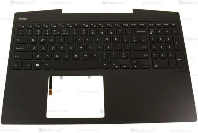 Main image of US INTL Dell OEM G Series G3 3500 Palmrest Backlit Laptop Keyboard 0RJY5