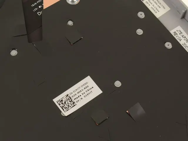 Alt view image 6 of 6 - US INTL Dell OEM Inspiron 5493 5494 Laptop Palmrest Laptop Keyboard 19YJT