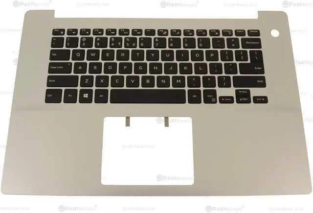Main image of US INTL Dell OEM Inspiron 5580 5585 Palmrest Keyboard Laptop Keyboard JXC26