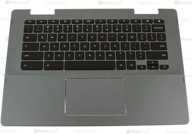 Main image of Dell OEM Chromebook 7486 2-in-1 Palmrest Touchpad Laptop Keyboard W7TNC