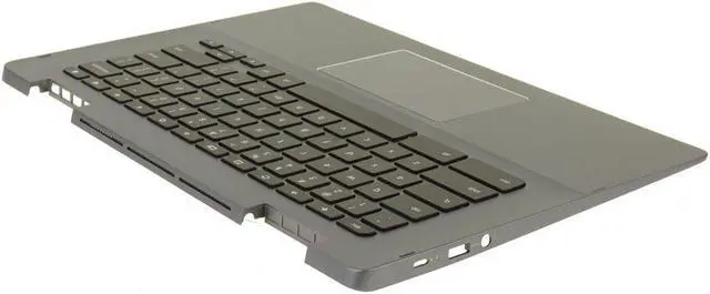 Alt view image 5 of 5 - Dell OEM Chromebook 7486 2-in-1 Palmrest Touchpad Laptop Keyboard W7TNC