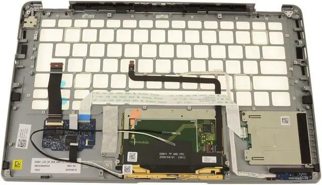 Alt view image 2 of 5 - Dell OEM Latitude 7400 2-in-1 Palmrest Touchpad Touchpad Palmrest NRRD6