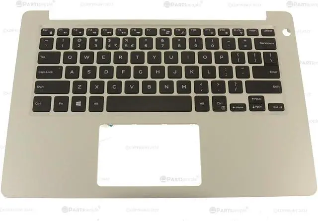 Main image of New US INTL Dell OEM Inspiron 5370 Palmrest Keyboard Assembly 265G7 DGCX2