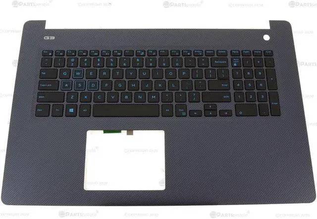 Main image of New Dell OEM G Series G3 3779 Keyboard Palmrest Assembly No BL 7CYPW
