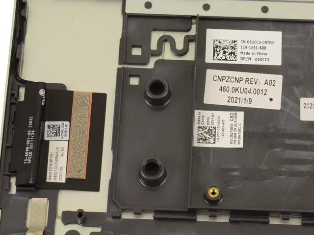 Alt view image 3 of 5 - New Dell OEM Inspiron 5505 Palmrest Keyboard Assembly No BL 7Y1DT