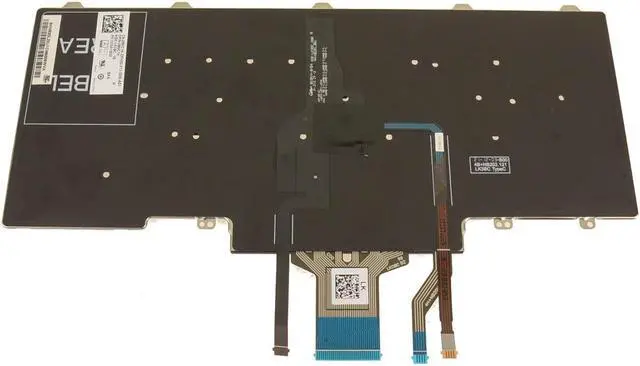 Alt view image 2 of 3 - Brazil Dell OEM Latitude 5490 7490 5495 Laptop Backlit Laptop Keyboard 8NC1K