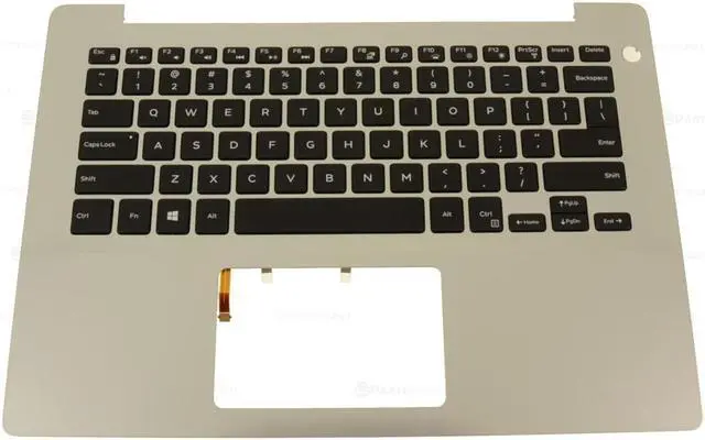 Main image of Dell Inspiron 5485 Laptop Backlit Keyboard Palmrest Assembly 7DMJX 76V4N
