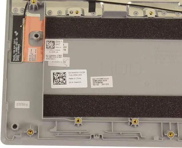 Alt view image 3 of 5 - New Dell OEM Inspiron 5590 Palmrest Backlit Keyboard Assembly US INTL 0DCJK
