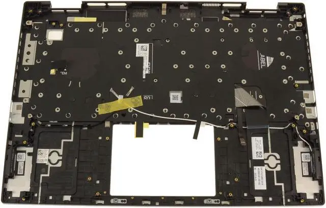 Alt view image 2 of 7 - Dell OEM Inspiron 16 Plus 7630 Palmrest Backlit Keyboard Laptop Keyboard 1558X