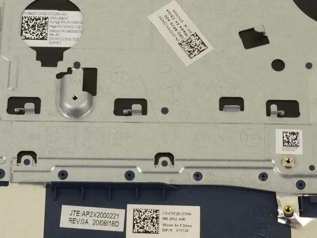 Alt view image 3 of 5 - New Dell OEM Inspiron 3505 3501 Palmrest Keyboard Assembly Dark Blue 79TJR TCY04