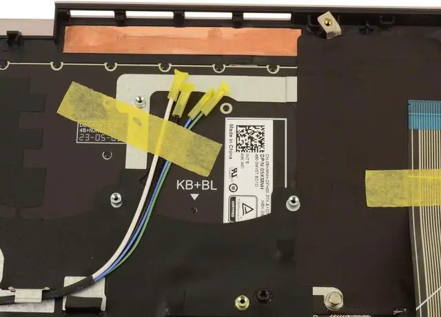 Alt view image 5 of 7 - New US INTL Dell OEM Inspiron 5320 Palmrest Backlit Keyboard Assembly K4V5H