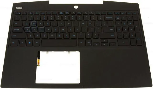 Main image of Dell OEM G Series G5 5500 Palmrest Backlit Keyboard Laptop Keyboard WXR85