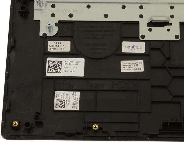 Alt view image 3 of 4 - Dell OEM G Series G5 5500 Palmrest Backlit Keyboard Laptop Keyboard WXR85