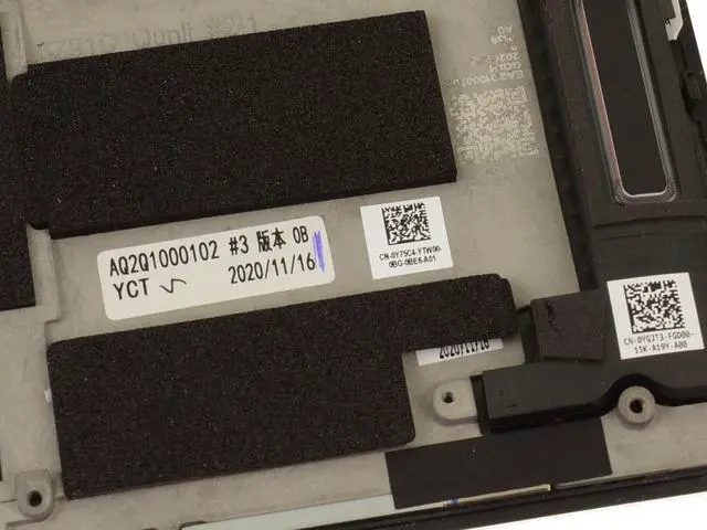 Alt view image 5 of 7 - New US INTL Dell OEM XPS 9300 Keyboard Touchpad Palmrest Assembly 6JC7G Y75C4