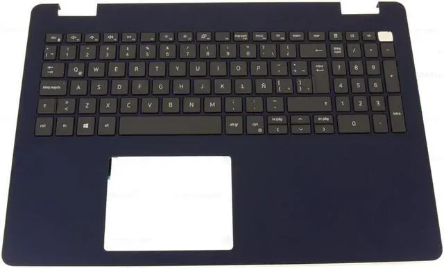 Main image of New SPANISH Dell OEM Inspiron 5593 Palmrest Keyboard Assembly USB C TKHMC