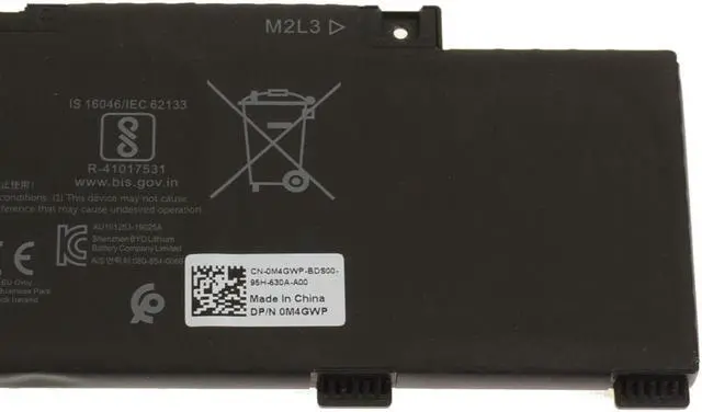 Alt view image 3 of 4 - Dell OEM Original G Series G3 3590 Inspiron 5490 51Wh 3-cell Battery 266J9