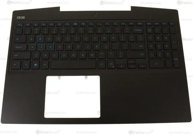 Main image of New Dell OEM G Series G3 3500 Palmrest Keyboard Assembly No BL -EG4 Cell H1DK3