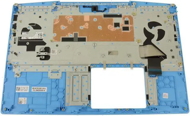 Alt view image 2 of 4 - New Dell OEM G Series G3 3500 Palmrest Keyboard Assembly No BL -EG4 Cell H1DK3