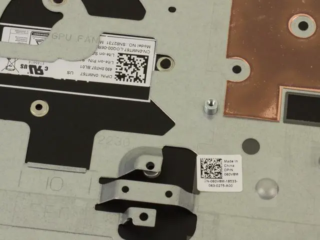 Alt view image 4 of 4 - New Dell OEM G Series G5 5500 Palmrest Keyboard Assembly -EG3 Cell WG3V7