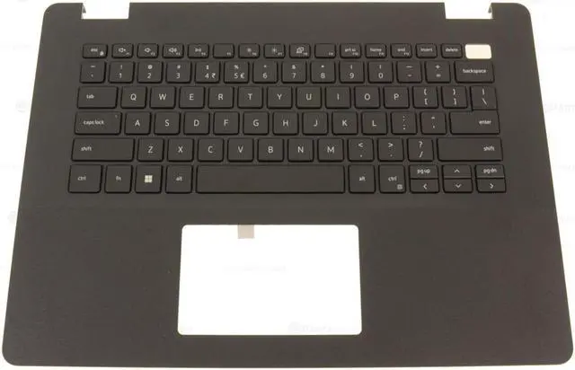 Main image of New US INTL Dell OEM Vostro 3400 3401 Palmrest Keyboard Assembly USB-C 24H87