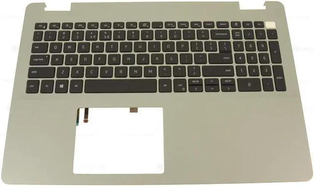 Main image of US INTL Dell OEM Inspiron 3501 3505 Palmrest Backlit Laptop Keyboard 6YK9K