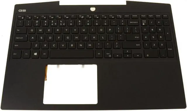 Main image of Dell OEM G Series G5 5500 Palmrest Backlit Keyboard Laptop Keyboard PXT8J