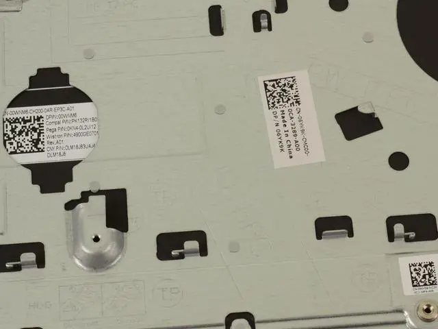 Alt view image 3 of 6 - US INTL Dell OEM Inspiron 3501 3505 Palmrest Backlit Laptop Keyboard 6YK9K