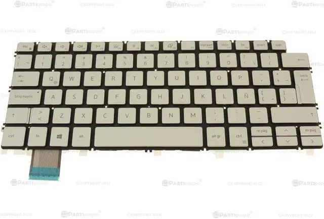 Main image of SPANISH Dell OEM Inspiron 7490 7391 2-in-1 Laptop Backlit Laptop Keyboard 7H37T