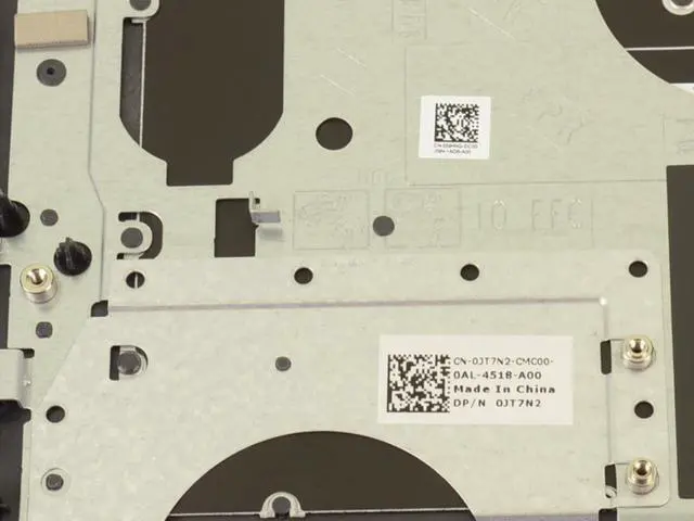 Alt view image 3 of 6 - New Dell OEM Vostro 3400 3401 Palmrest Backlit Keyboard Assembly JT7N2