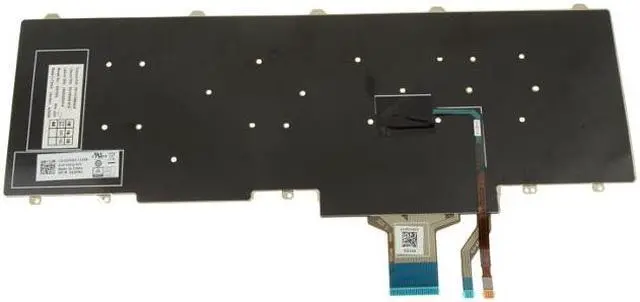 Alt view image 2 of 3 - New FR-CAN-PQ Dell OEM Latitude E5550 Precision 3510 7510 Laptop Keyboard 55PM5