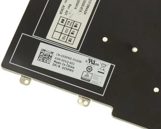 Alt view image 3 of 3 - New FR-CAN-PQ Dell OEM Latitude E5550 Precision 3510 7510 Laptop Keyboard 55PM5