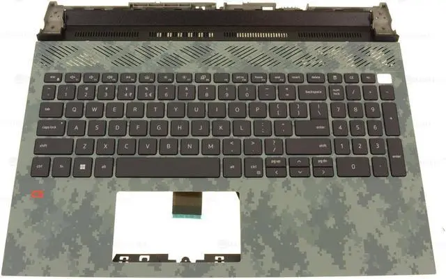 Main image of US INTL Dell OEM G Series G15 5520 5521 5525 Palmrest Laptop Keyboard 2XTGG