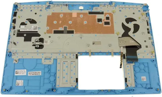 Alt view image 2 of 4 - US INTL Dell OEM G Series G3 3500 Palmrest Backlit Laptop Keyboard MTC7Y