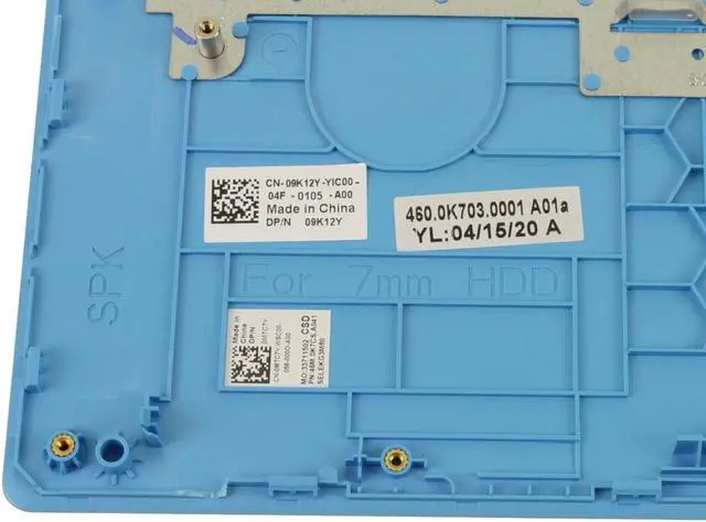 Alt view image 3 of 4 - US INTL Dell OEM G Series G3 3500 Palmrest Backlit Laptop Keyboard MTC7Y