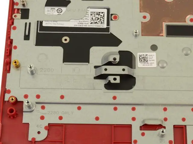 Alt view image 4 of 4 - New Dell OEM G Series G3 3500 Palmrest Keyboard Assembly -EG3 Cell D0M3C