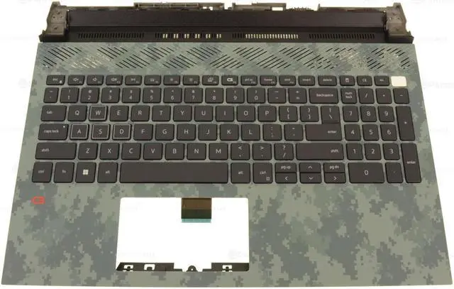 Main image of Dell OEM G Series G15 5520 5521 5525 Palmrest RGB 4-Zone Laptop Keyboard HYC0N