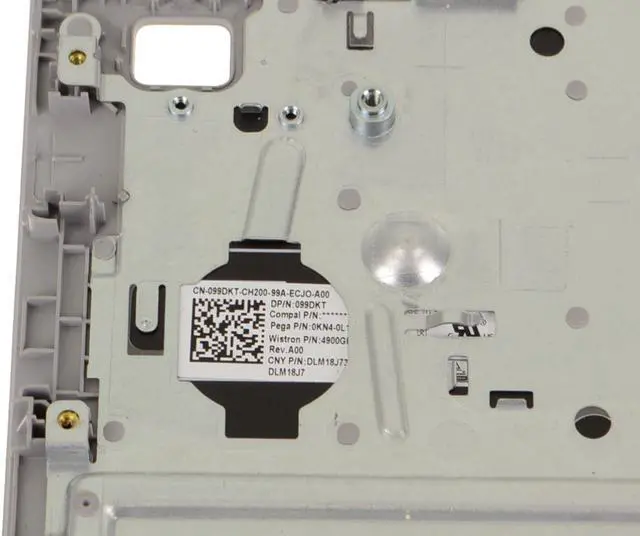 Alt view image 4 of 4 - New Dell OEM Inspiron 5584 Palmrest Keyboard Assembly No BL JM5FM